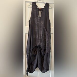 Blue Fish Cloudworks Dress in Black Sand - NWT!